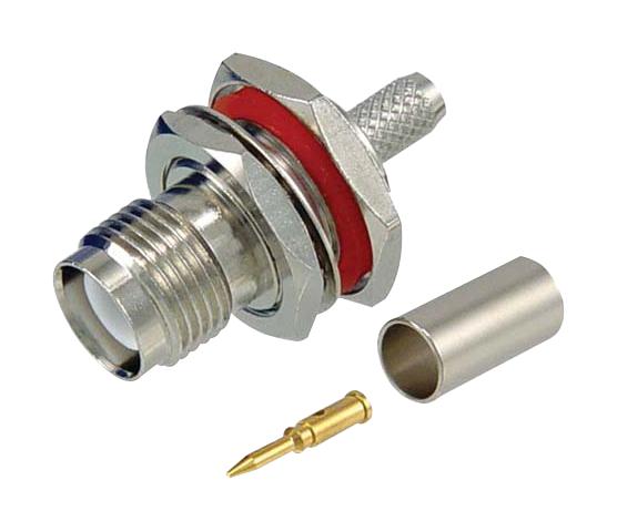 L-Com Artj-3702 Rf Coax Connector, Tnc Rp Jack, 50 Ohm