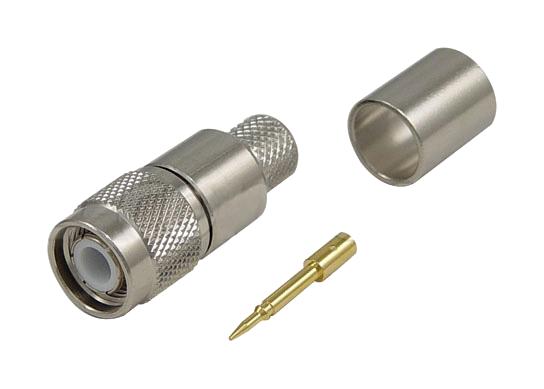 L-Com Atm-1402 Rf Coax Connector, Tnc Plug, 50 Ohm