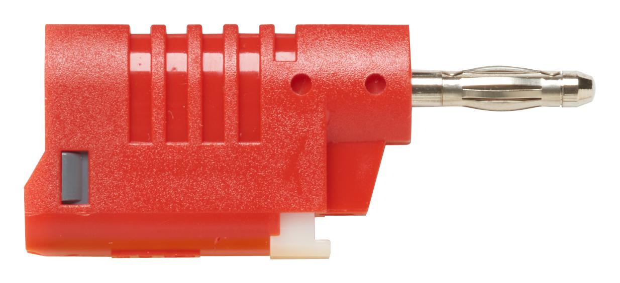 Pomona 73092-2 4mm Banana Plug, Stacking, 36A, Red