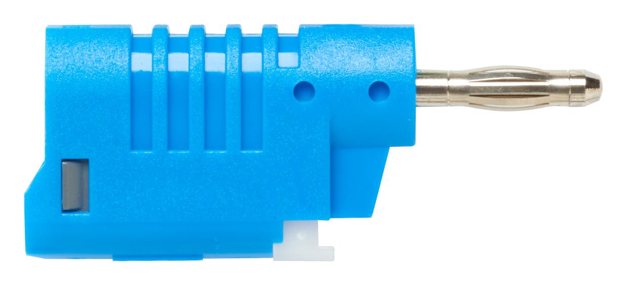 Pomona 73092-6 4mm Banana Plug, Stacking, 36A, Blue