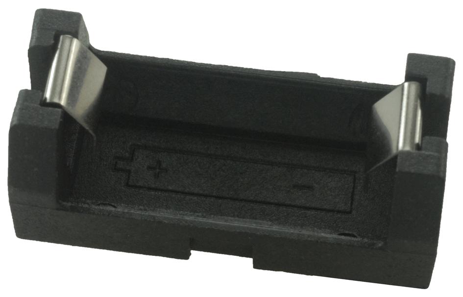 Keystone 1017 Battery Holder, 1/2Aa Cell, Through Hole