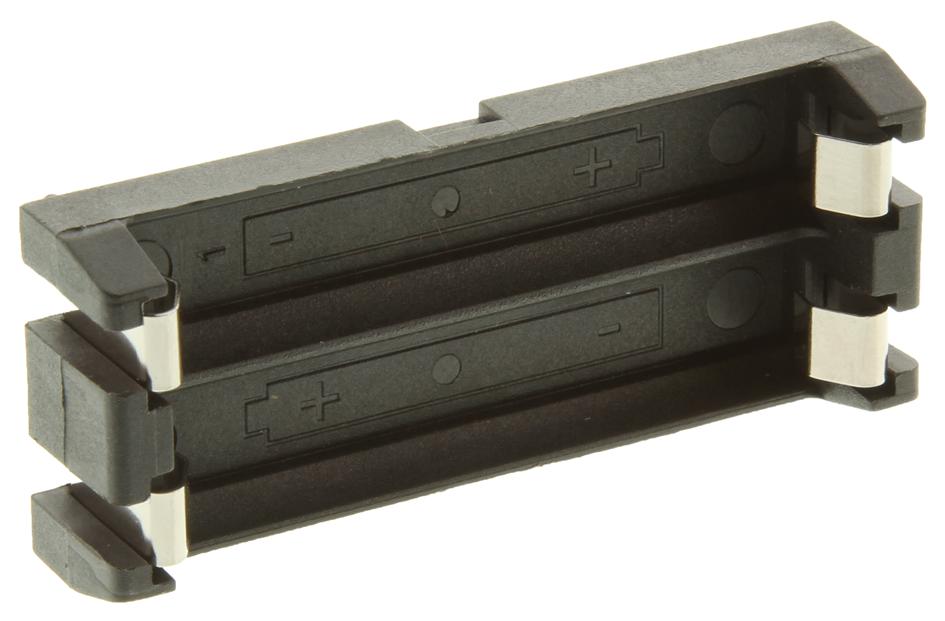 Keystone 1023 Battery Holder Dual, Aaa Cell, Thru Hole