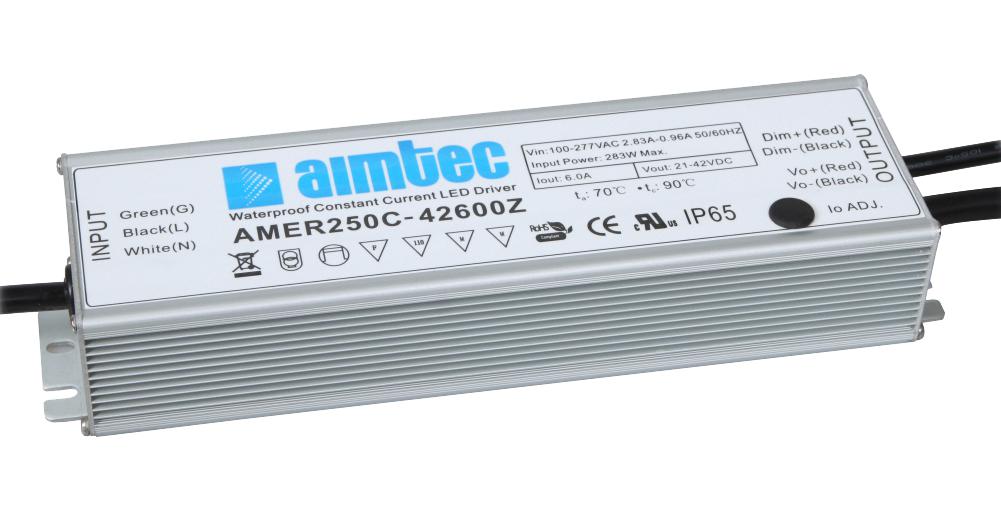 Aimtec Amer250C-42600Z Led Driver, Constant Current, 252W