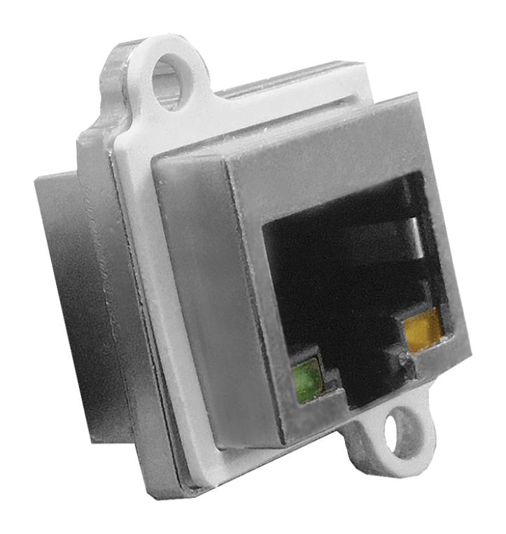 Stewart Connector Ss-60400-030 In-Line Adapter, 8P Rj45 Jack-Jack, Pnl