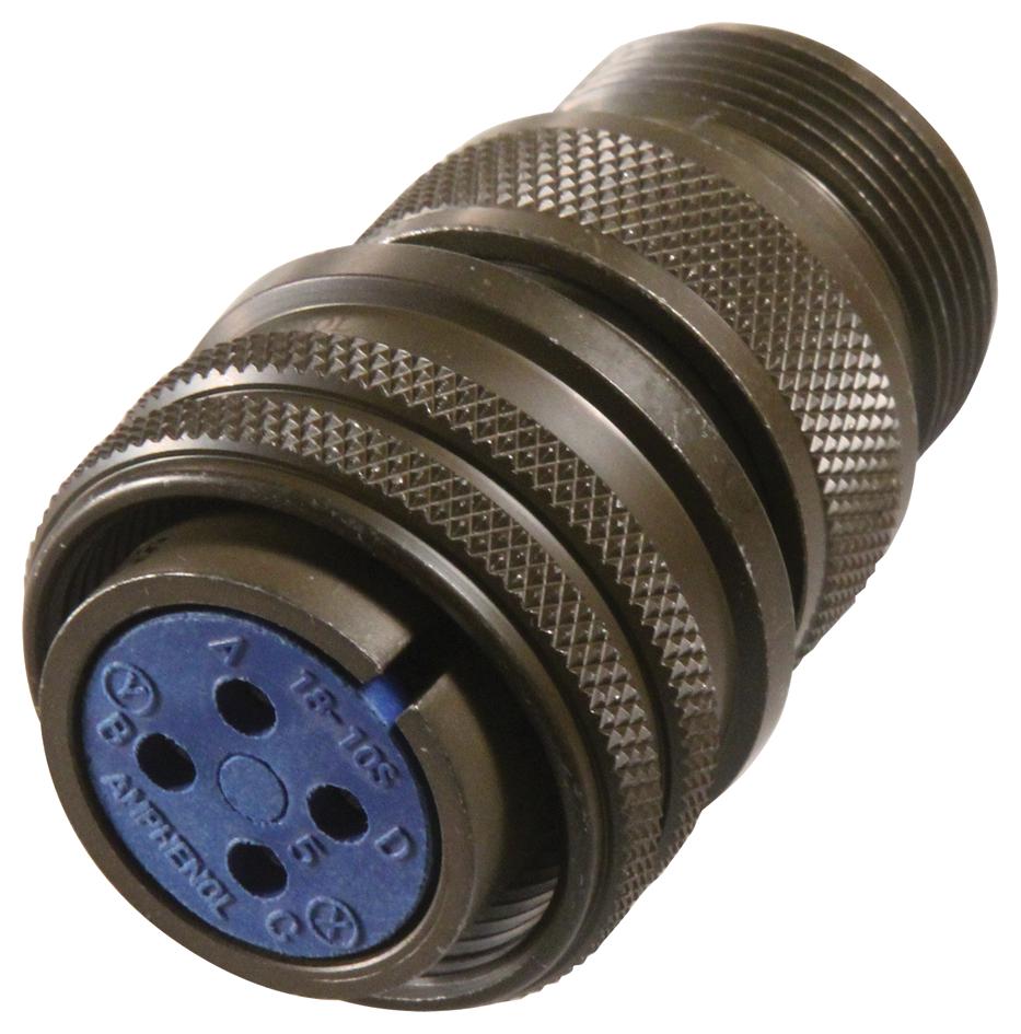 Amphenol Industrial Ms3106A18-10S. Circular Connector, Plug, 18-10, Cable