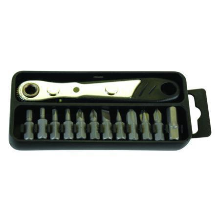 Duratool Gsd-134 13 Piece Right Angle Pocket Ratchet Set