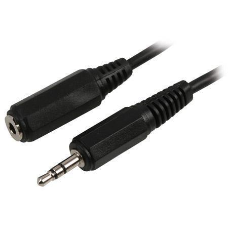 Multicomp Pro Psg00106 Cable, 3.5mm Stereo Plug-Jack, 15Ft