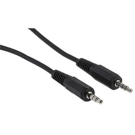 Multicomp Pro Psg03514 Cable, 3.5mm 4 Pole Plug-Plug, 6Ft, Blk