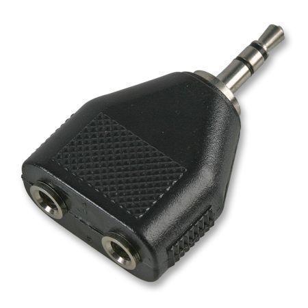 Multicomp Pro Psg02565 Adapter 2X Socket To 3.5mm Stereo Plug