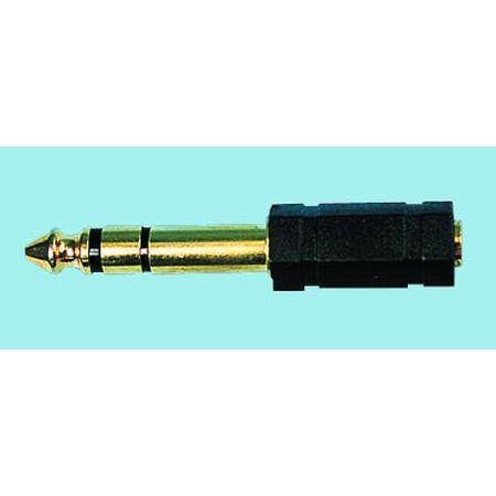 Multicomp Pro Psg01765 Adapter 3.5mm To 6.35mm Jack Gold