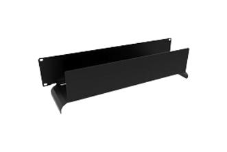 Hammond Wct2Ubk Cable Trough, Open Frame Rack, 2U, Black