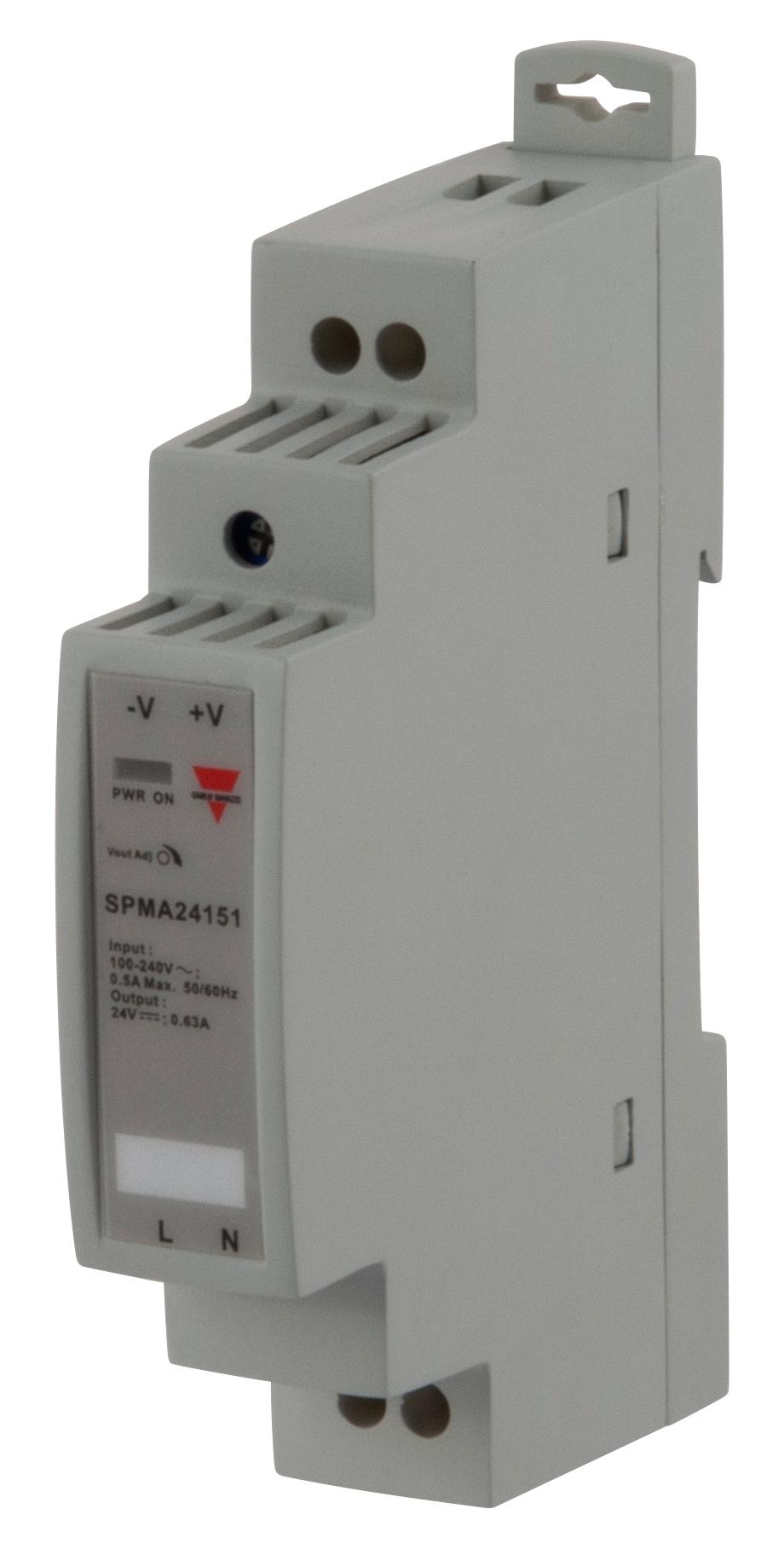 Carlo Gavazzi Spma12151 Power Supply, Ac-Dc, 12V, 1.25A