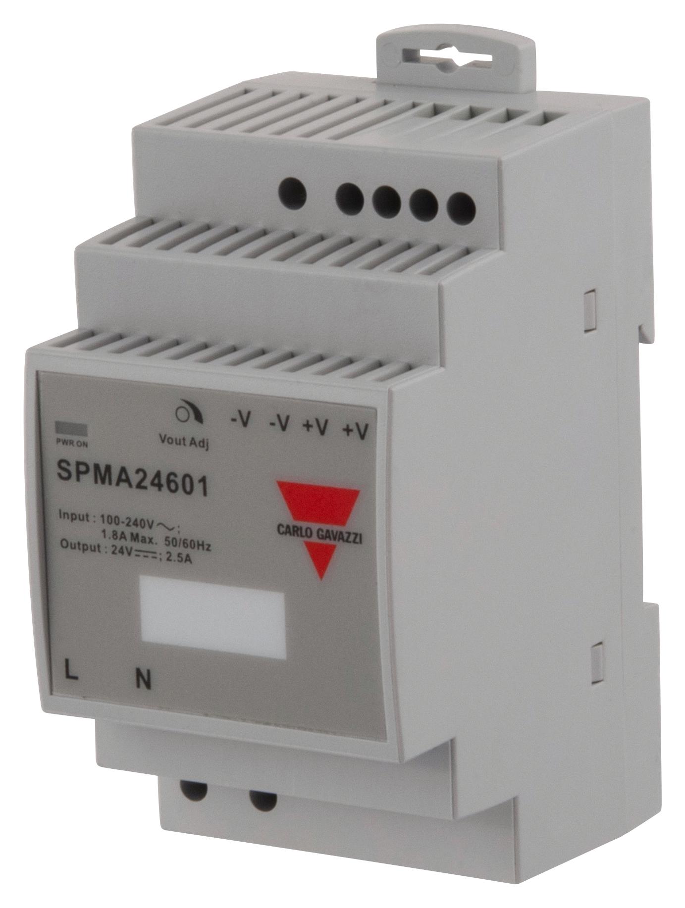 Carlo Gavazzi Spma12601 Power Supply, Ac-Dc, 12V, 4.5A