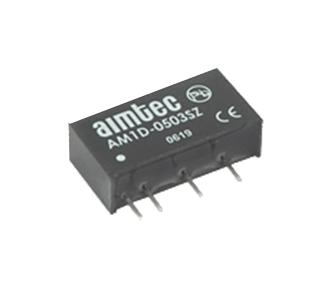 Aimtec Am1D-0507Dh52Z Dc-Dc Conv, 7.2V/-7.2V, 0.069A/-0.069A