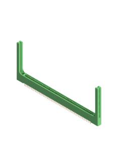 Edac 346-100-520-258 Card Edge Connector, Dual Side, 100Pos, Th