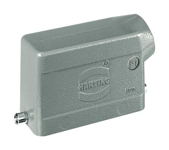 HARTING 19300101541 Hood, Side Entry, 10B, M25, 1 Lever