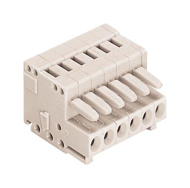 WAGO 734-303. Terminal Block, Pluggable, 3Pos, 14Awg