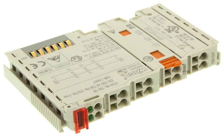 Wago - PLC I/O Module, 64 x 12 x 100 mm, Digital, Relay, G4