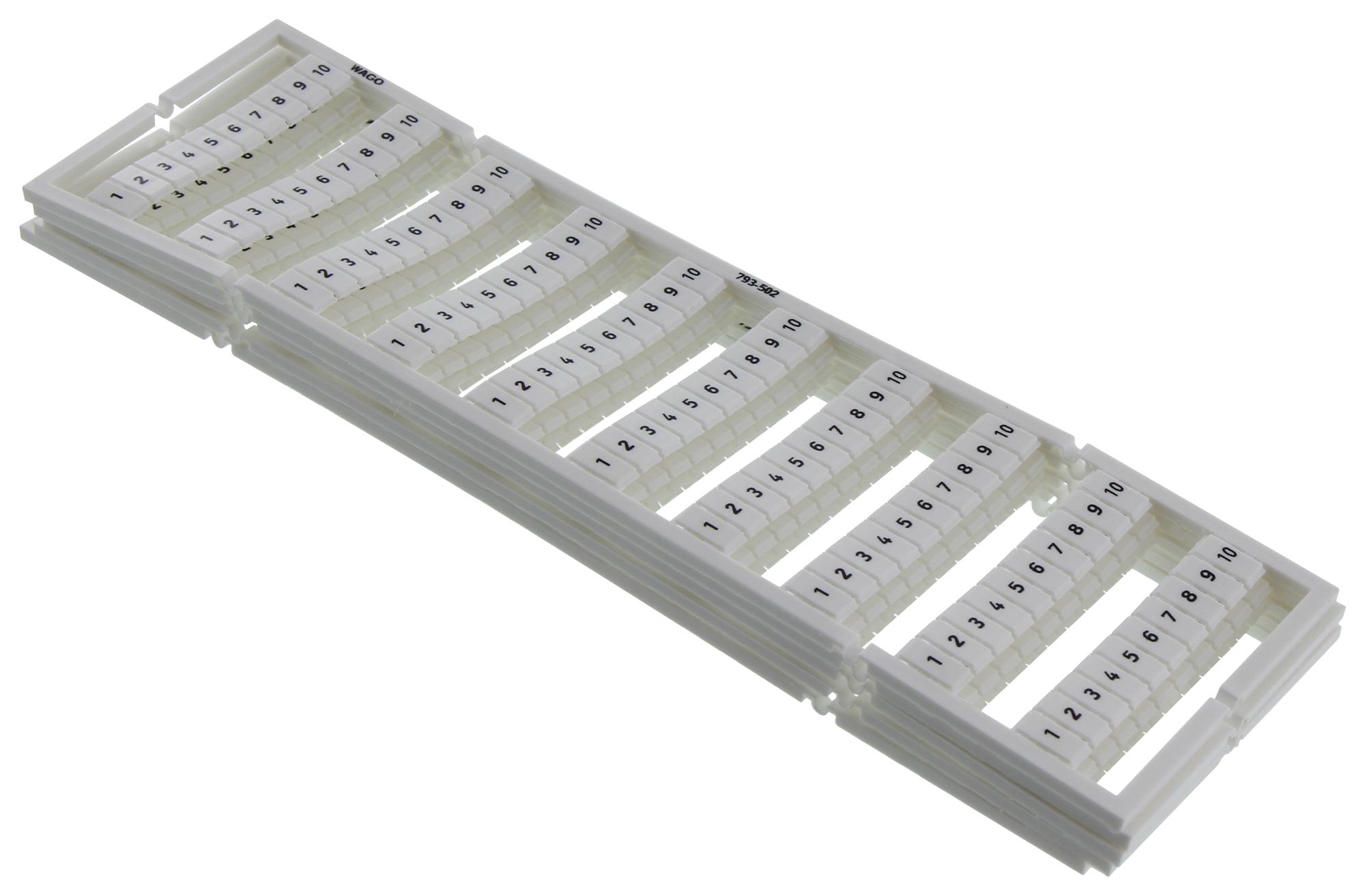 WAGO 793-502 Block Marker, Wmb Terminal Block