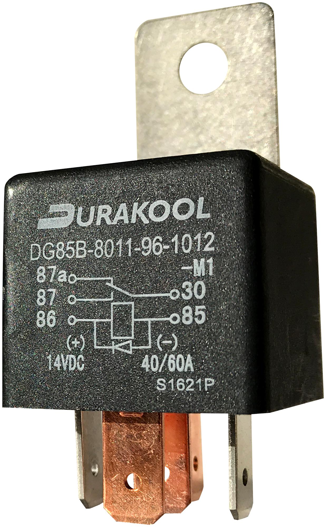 Durakool Dg85B-8011-96-1012-M1 Automotive Relay, Spdt, 12Vdc, 60A