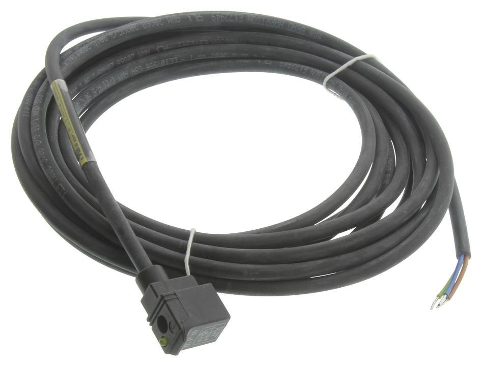 Molex 1210502011 Sensor Cord, Din 2P Plug-Pigtail, 5M