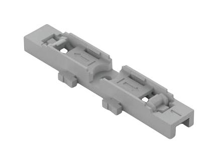 WAGO 221-2521 Mounting Carrier, 1Pos, Din35 Rail, Grey