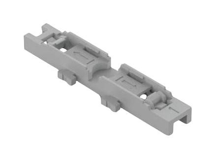 WAGO 221-2531 Mounting Carrier, 1Pos, Din35 Rail, Grey