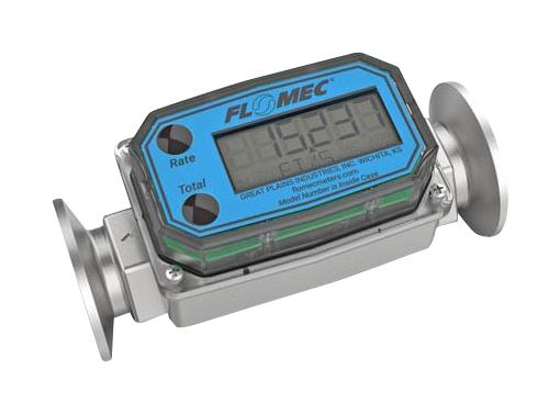 Omega G2S10Tq9Gmv Flow Meter, Liquid, 102Bar, 5-50Gpm