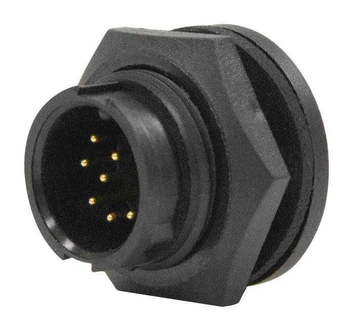 Switchcraft/conxall W4Z85-3Pg-P-300 Circular Connector, Rcpt, 3Pos, Screw