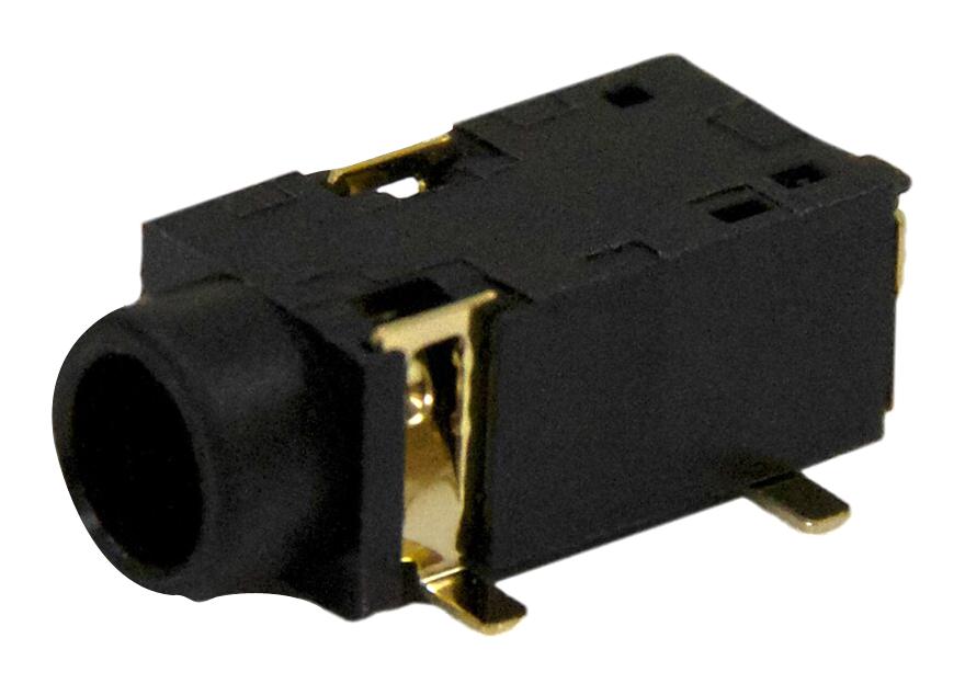 Switchcraft/conxall 35Rasmt3Bhsntrx Phone Audio Connector, 3.5mm R/a Jack, 3Pos