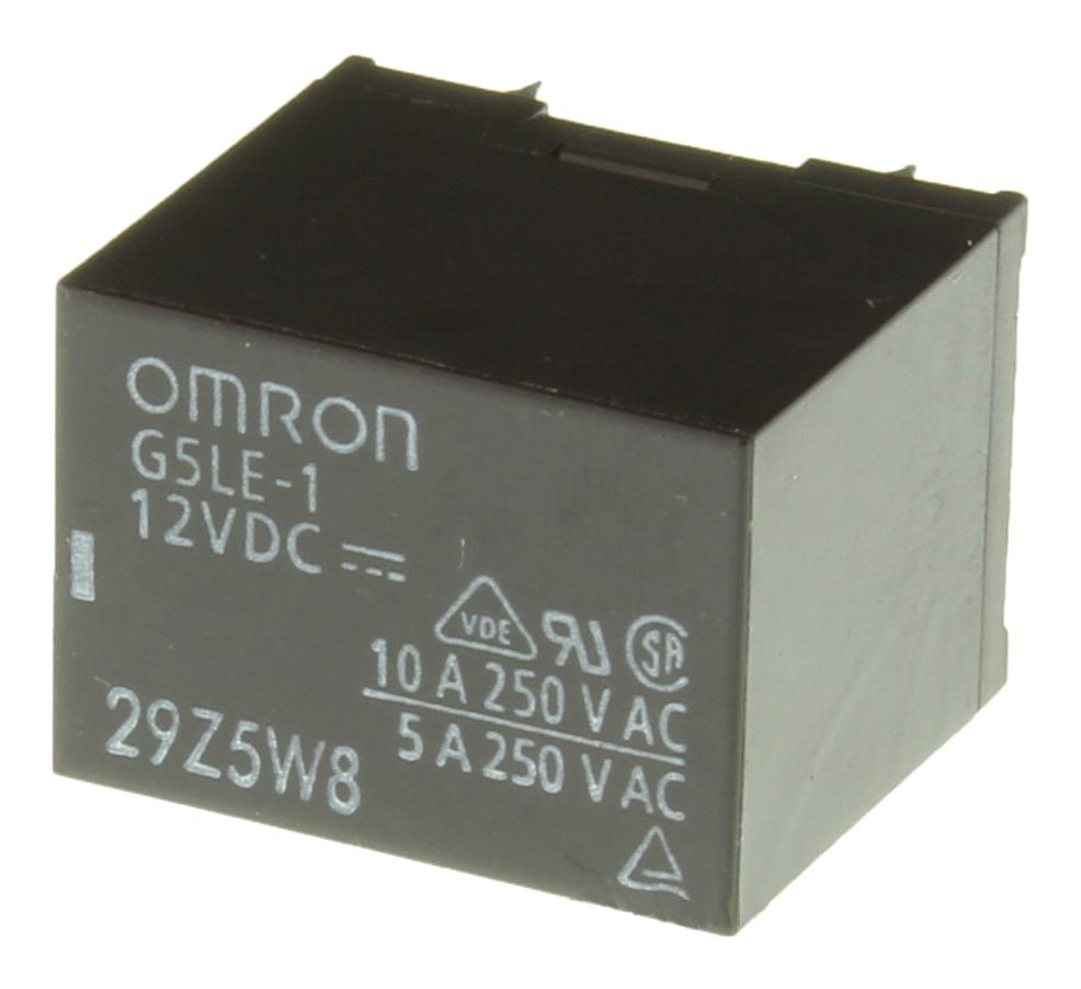 Omron Electronic Components G5Le-1-36 Dc5 Power Relay, Spdt, 5Vdc, 10A, Tht