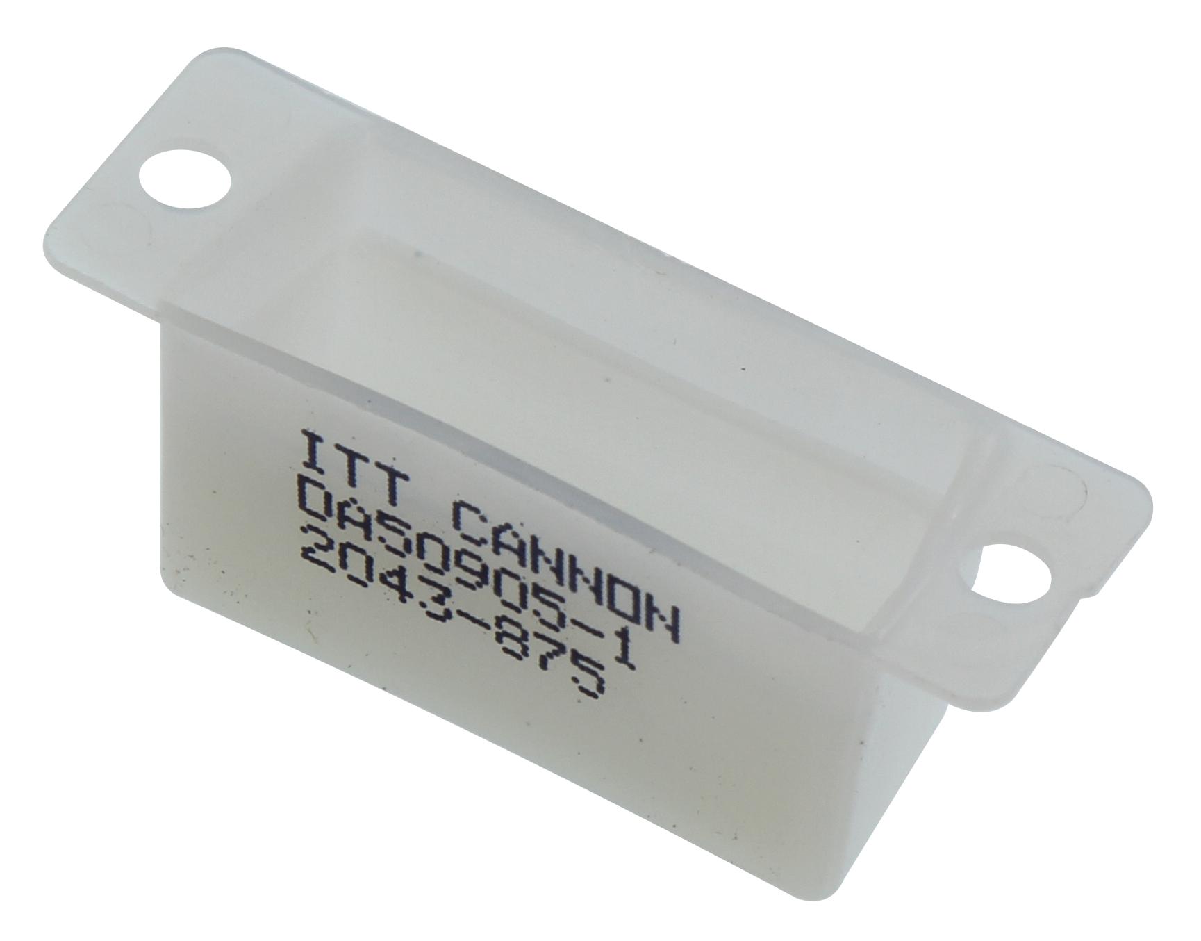 ITT Cannon Da509051 D Sub Backshell, Top Entry, Size Da