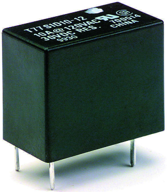 Potter & Brumfield Relays / Te Connectivity T77V1D10-12 Relay, Spst-No, 250Vac, 10A