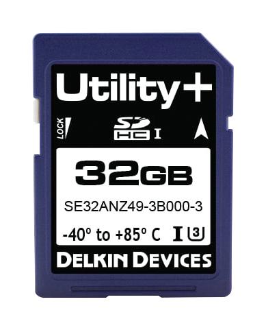 Delkin Devices Se32Anz49-3B000-3. Memory Card, Sdhc, Class 10, Mlc, 32Gb