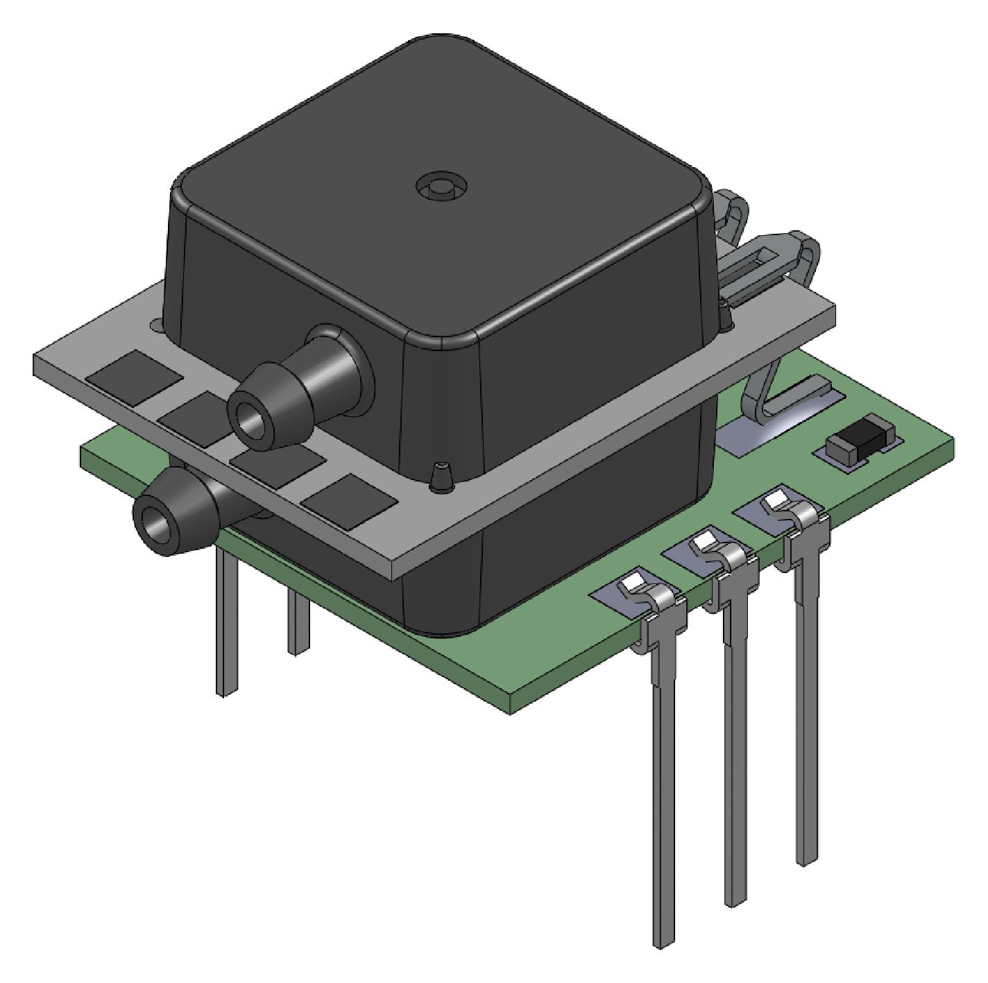 Amphenol All Sensors Mldx-100A-Dx01-N Pressure Sensor, Absolute, 0 To 100Psi