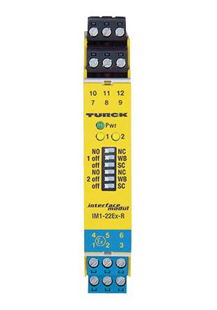 Turck Im1-22Ex-T Isolation Switching Amp, 2-Ch