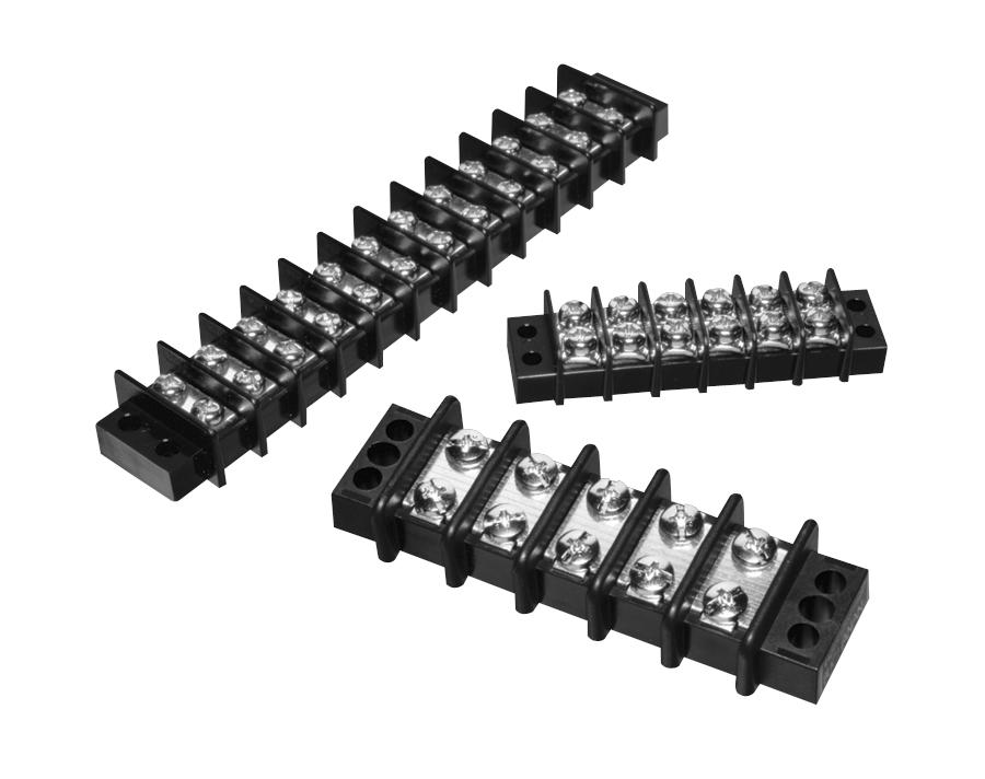 Buchanan / Te Connectivity 2-1546306-5 Terminal Block, Barrier, 25 Position, 22-12Awg