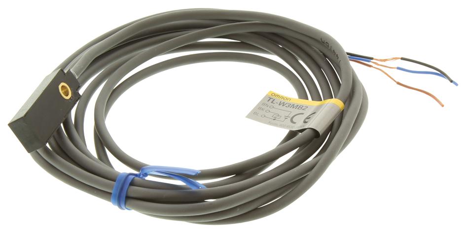 Omron Industrial Automation Tl-W3Mb2 Inductive Proximity Sensor, 3mm, 12Vdc To 24Vdc