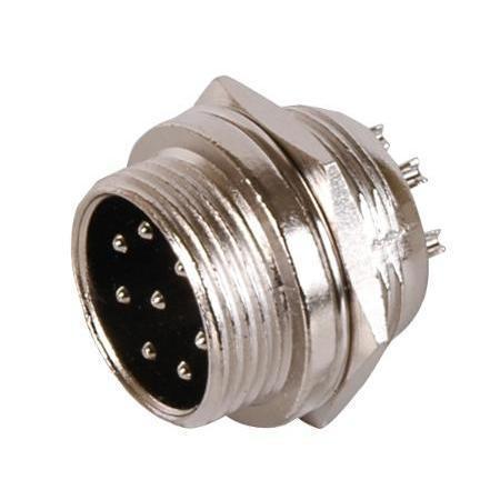 Mcm 27-728 Mic Connector - 8 Pin Jack