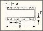 Bourns Cat25-472Jalf Resistor, Bussed Network 8Resistor, 4.7K