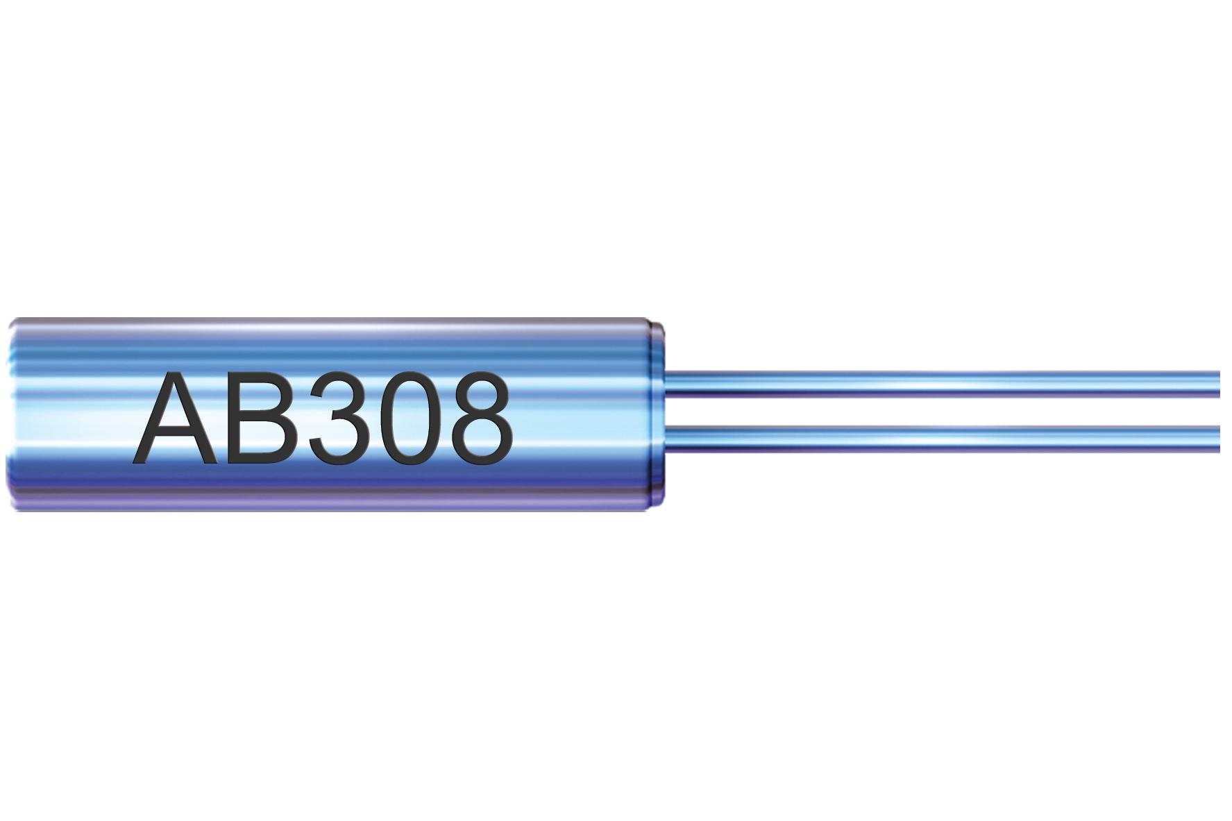 Abracon Ab308-16.000Mhz Crystal, 16Mhz, 16Pf, Cylinder