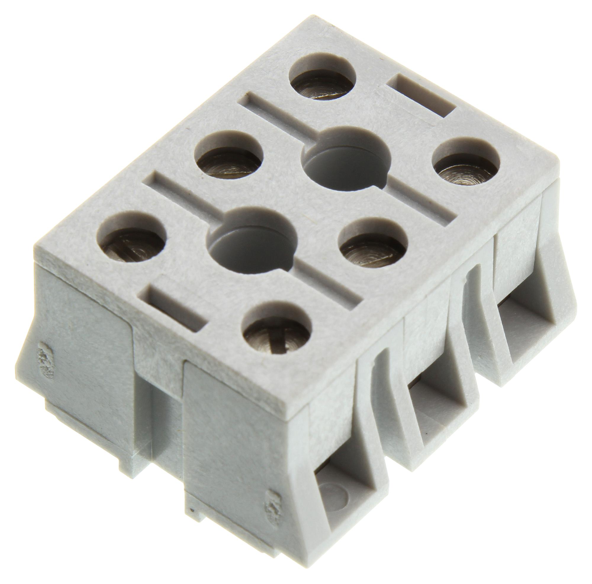 Marathon Special Products 0987Rztc 03 Terminal Block, Barrier, 3 Position, 24-8Awg