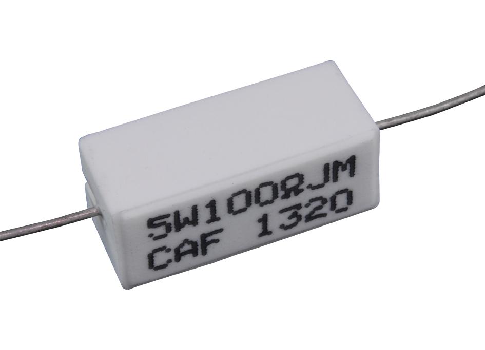 Tt Electronics/international Resistive Caf51000Jlf Thick Film Resistor Power, 100 Ohm, 5W, 5%