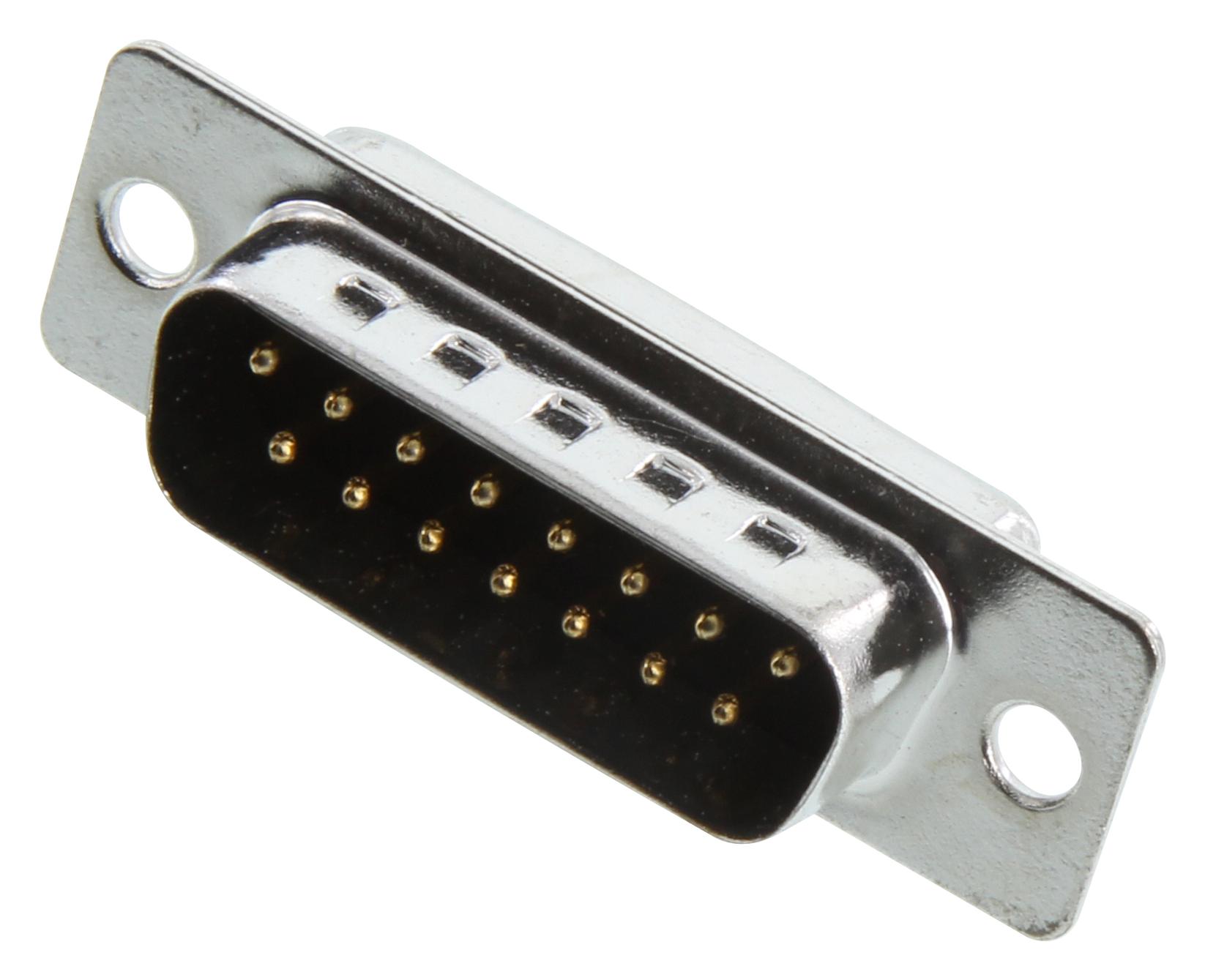 NorComp 171-015-102L001 D Sub Connector, Plug, 15Pos