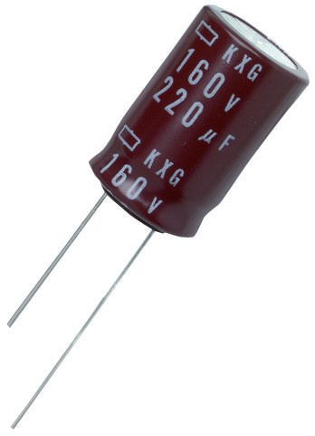 Chemi-Con Ekxg201Ell331mmp1S Aluminum Electrolytic Capacitor, 330Uf,