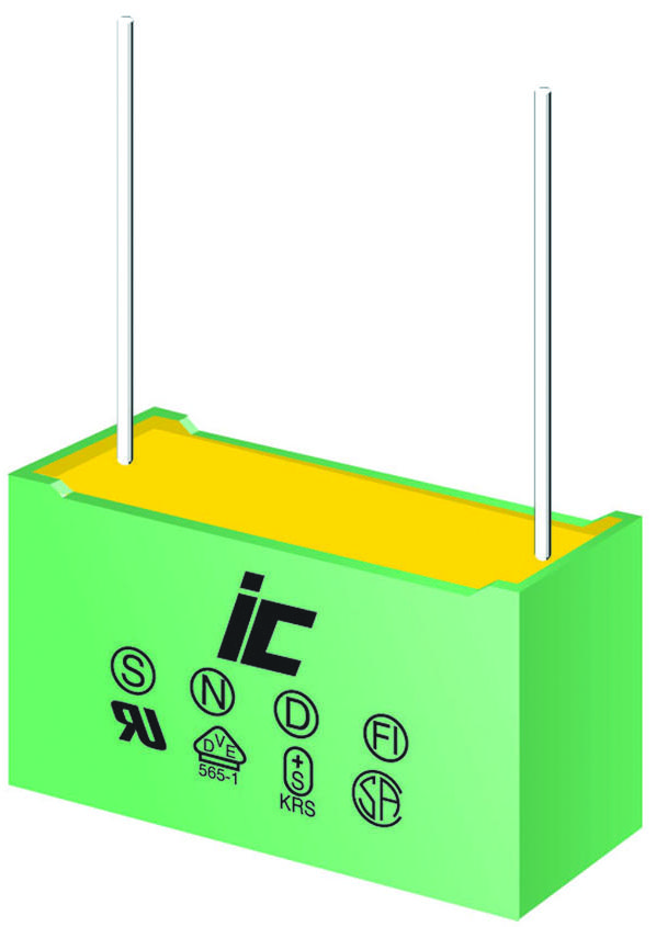 Cornell Dubilier Mpx104K305E Suppression Capacitor, 0.1Uf, X2, 305V, Rad