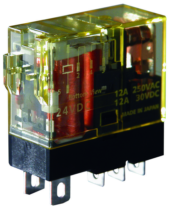 IDEC Rj2S-Cld-D24 Relay, Dpdt, 250Vac, 30Vdc, 8A