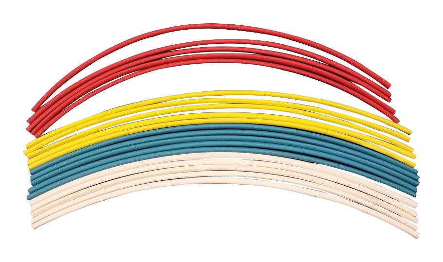 Twin Industries Hs010 Heat-Shrink Tubing, 2: 1, Po, 20Pc, 1mm