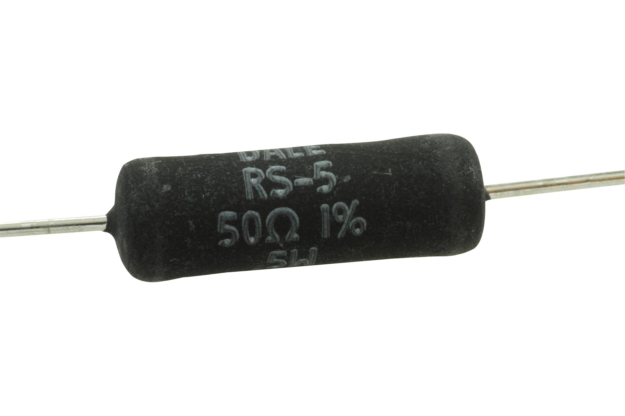 Vishay Rs00550R00Fe12 Wirewound Resistor, 50 Ohm, 6.5W, 1%