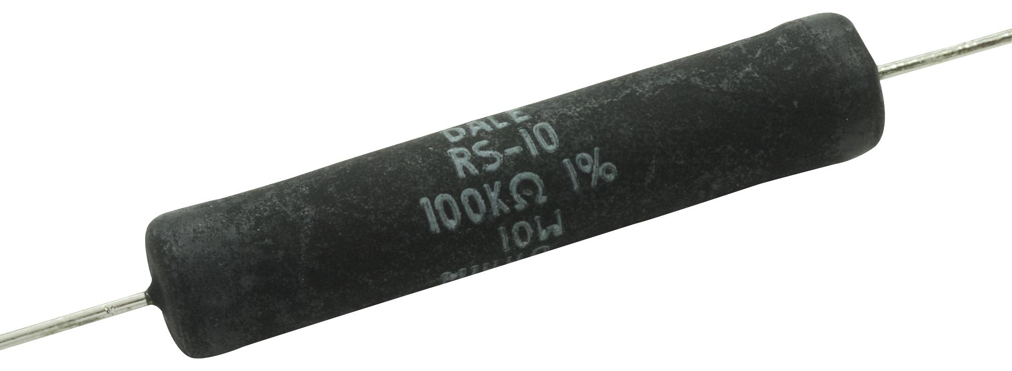 Vishay Rs010100K0Fe12. Wirewound Resistor, 100Kohm, 10W, 1%